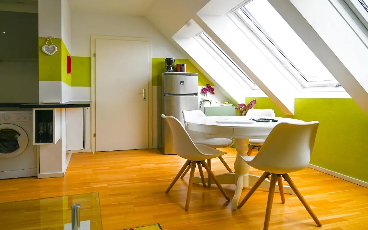 Bright Duplex Danube Canal Vienna Apartment