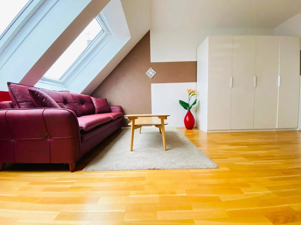 Apartment Bright Duplex Danube Canal Vienna
